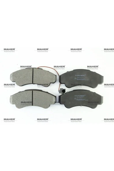 Maher 00449 Fren Balata Ducato 02-06 / Jumper Iı 02-06 / Boxer Iı 02-06 (fişli Uzunluk 146.6mm) Ön ürün görseli 1