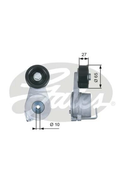Gates T39275 V Kayıs Gergı Rulmanı Ix35 Santafe Iı / Sorento Iı 2.0 Crdı ürün görseli 1