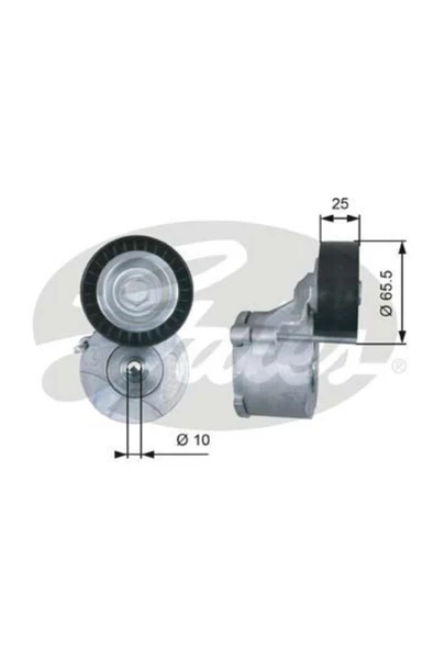 Gates T39281 Fiat Doblo Gergi Kütüğü  Doblo Fiorino (10-14) 1.3 Mjet 16v (yeni Tip) ürün görseli 1