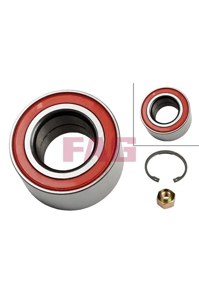 FAG 713644830 X Ön Teker Rulmanı Astra-vectra A/b-omega B 91-03 ürün görseli 1