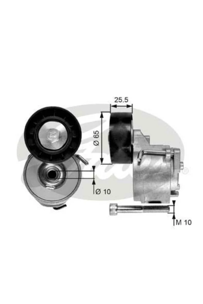 Gates T39017 V KAYIŞ GERGİ RULMANI LINEA DOBLO 1.6 JTD 2.0 JTD ürün görseli 1