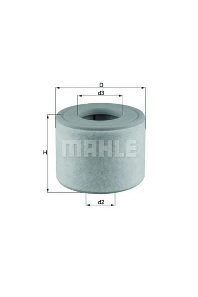 Mahle LX1790 Lx1790 Hava Filtresi Bmw Motorcycles F F650gs 99-07 G G650gs 08- ürün görseli 1