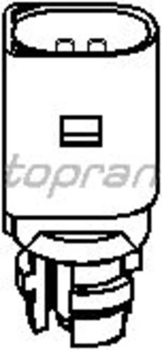 Topran 113346001  755 Diş Isı Sensörü Volkswagen Amarok-caddy 11 Golf 04 Jetta-passat 01 Polo 10 Scirocco-tiguan 8z0820535 ürün görseli 1