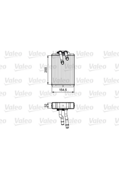Valeo 811551 Kalorifer Radyatörü Mercedes Ml-class - ürün görseli 1