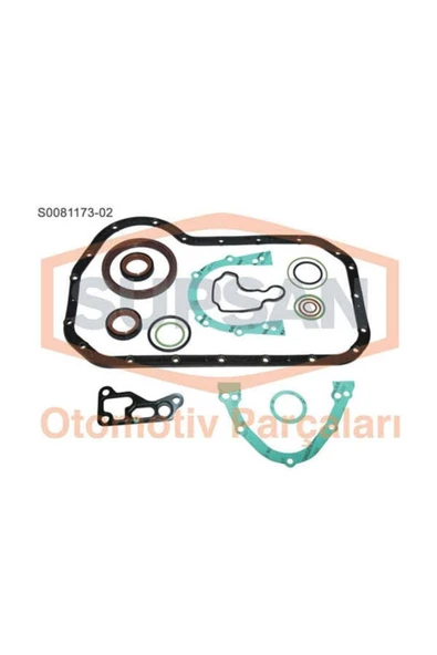 S0081173-2 Motor Takım Conta Alt Golf Iıı Polo Passat Vento 1.6 Aft 2.0i Aek Ady Keçelı Silin ürün görseli 1
