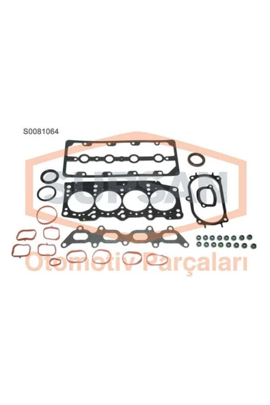 S0081064 Motor Takım Conta Üst Palio Grande Punto 1.2 1.4 16v 95hp Keçelı Skc Lı ürün görseli 1