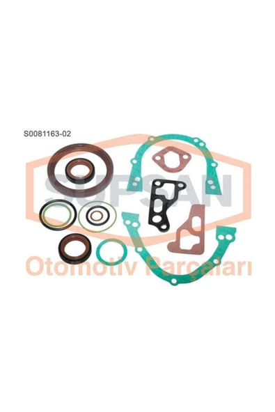 S0081163-2 Motor Takım Conta Alt Golf Iıı Passat Vento / Cordoba 1.9 Tdı Afn Avg Keçelı Skc S ürün görseli 1