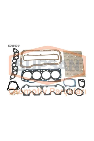 S0080001 Motor Takım Conta Palio Tipo Uno Marea 1.4 Keçesiz Skc Lı ürün görseli 1
