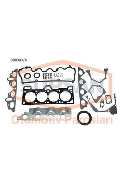 S0080078 Motor Takım Conta Accent 95-00 Accent Mılenyum-admıre 00-06 1.5 12v Tam Keçelı Silin ürün görseli 1