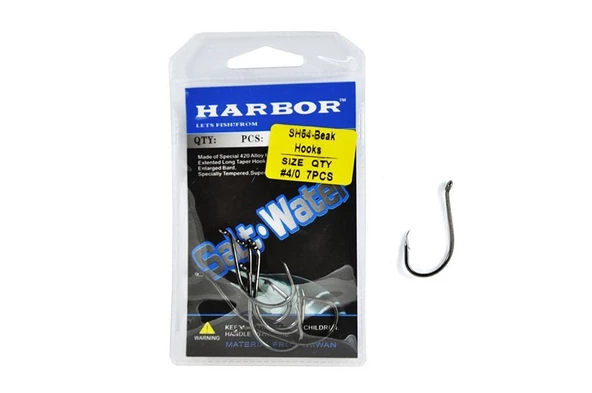 Harbor Sh54 Beak No:4/0 7pcs İğne ürün görseli 1