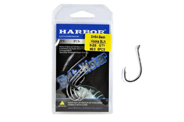 Harbor Sh54 Beak No:6/0 5pcs İğne ürün görseli 1