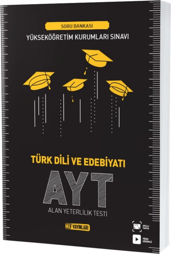 Hız Yayınları Ayt Türk Dili Edebiyatı Soru Bankası 2023 ürün görseli 1
