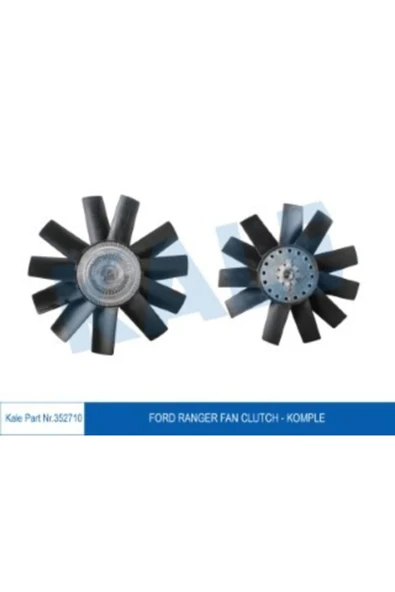 Kale 352710 Fan Termık Komple Ranger 2.2 Tdcı 11 Transıt V348 3.2 200ps ürün görseli 1