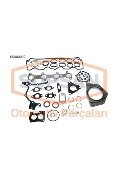 Supsan S0080002 Motor Takım Conta Palio Doblo Punto 1.9d Keçelı Silindir Kapaksız ürün görseli 1