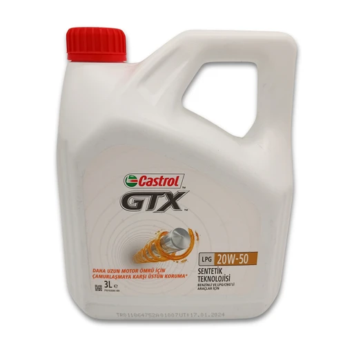 Castrol 303  20/50  ( 20W50 20 50  )  3LT  GTX LPG  W ürün görseli 1