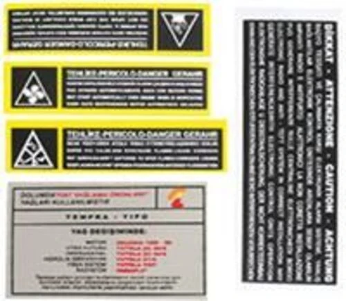 Ayhan A6013 Motor Etıketı Takım Tipo Fiat Tpsx ürün görseli 1