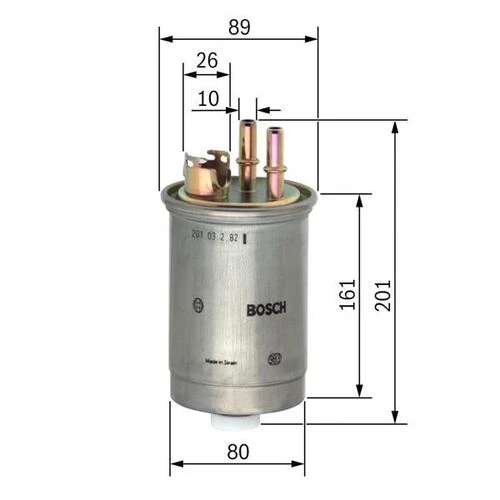 Bosch 0450905145  Jetronık FılAudi 100 2.0 Y* ürün görseli 1