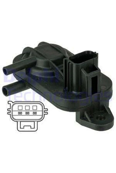Delphi DPS00010 Dpf Sensör - Ford C-max. Focus. Focus C-max. Galaxy. Kuga. Mondeo. S-max. Land Rover Fr 27053 ürün görseli 1