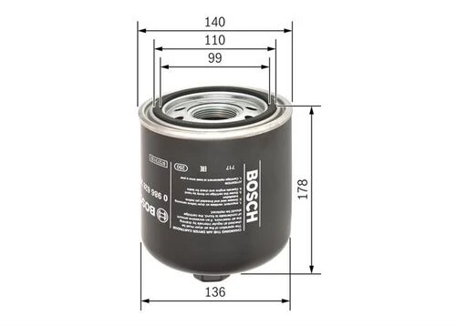 Bosch 0986628252  Hava Kurutucu ürün görseli 1