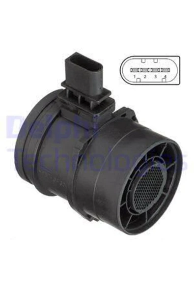 Delphi AF10396 MAF SENSÖRÜ BMW 116-118-120-123-316-318-320-740-745-X1 ürün görseli 1