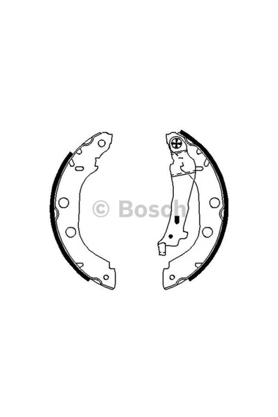Bosch 0986487699 11-09100202 KAMPANA BALATA KANGOO 98>08 PRIMERA 96>02 LEVYELI BÜYÜK TIP ürün görseli 1