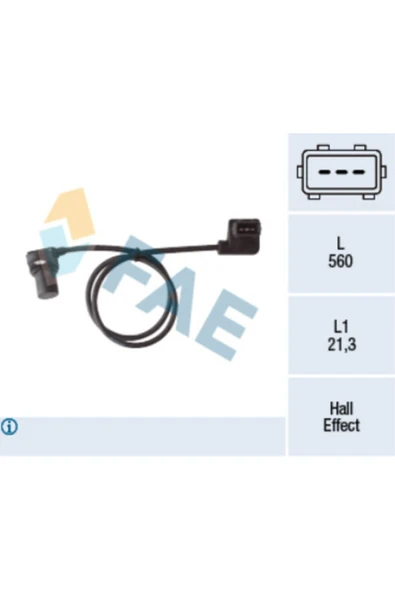 FAE 79450 Eksantrik Devir Sensörü E36 M44 ürün görseli 1