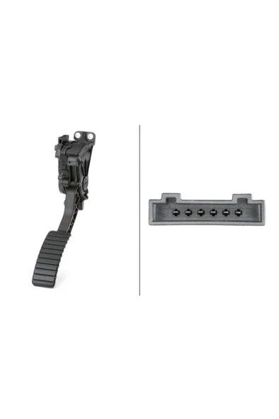 Hella 6PV010946181 Gaz Pedalı Konum Sensörü Renault Renault - ürün görseli 1