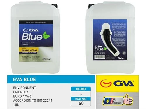GVA 9931111  10 Lt Euro 4-5 / Binek Euro 6 Hunili Ambalaj ürün görseli 1