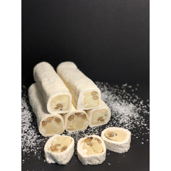 Bademli Pralinli Sultan Sarma Lokum 500 gr ürün görseli 1