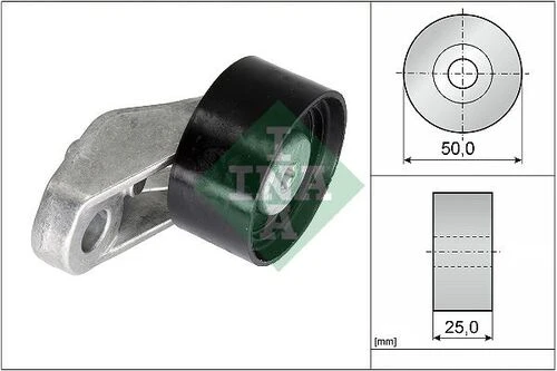 INA 532086110  Umlenk-/Führungsrolle. Zahnriemen Seat/Vw ürün görseli 1