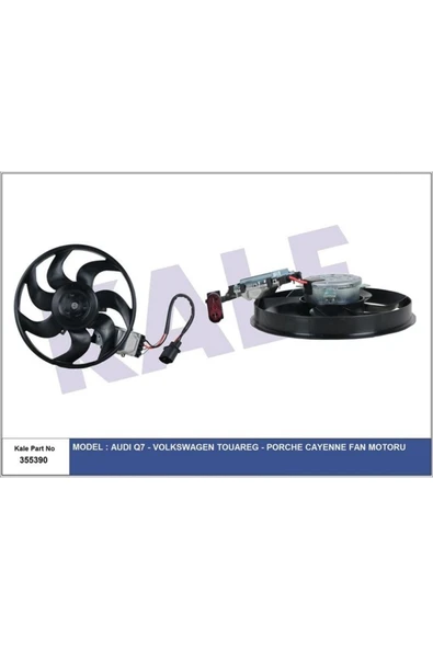 Kale 355390 Fan Motoraudı Q7-volkswagen Touareg-porche Cayenne Fan Motorklr- 7l0959455f 7l0959455 7l095945 ürün görseli 1