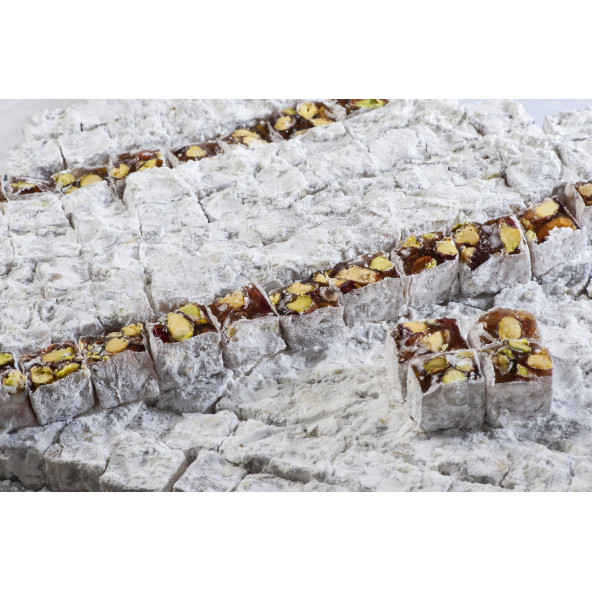 Çifte Kavrulmuş Duble Fıstıklı Lokum 1 kg ürün görseli 1