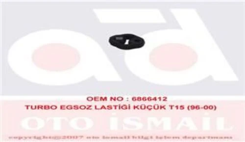 MKS 420  Egsoz Askı Lastiği Transit Turbo T12 T15 92-00 Küçük Olan 2 Bağlantı 95vb5a262ca ürün görseli 1