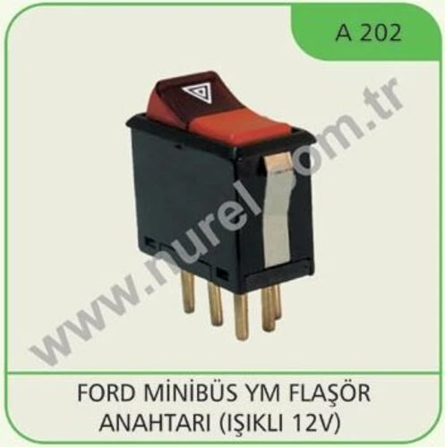 Nurel A202 Flasör Anahtarı Ford Mınıbüs Ym ürün görseli 1
