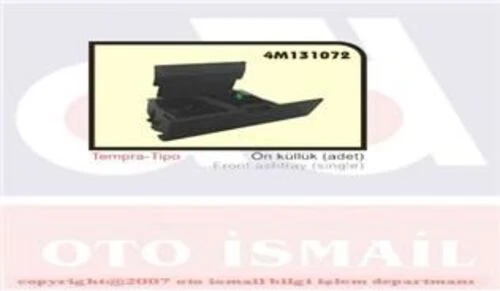 Özar 4M131072 Küllük Ön Tempra Tipo ürün görseli 1