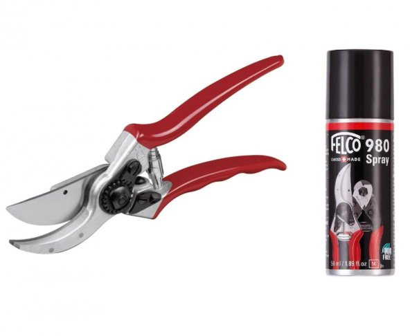 Felco 2 Budama Makası ve Felco 980 Bakım Solüsyonu ürün görseli 1
