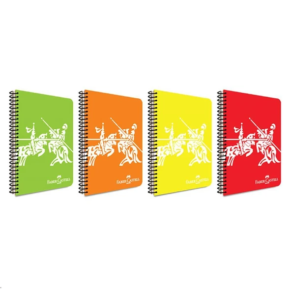 Faber Castell Defter Cr1 A4 Pp Kapak 60 Gram 140 Yaprak Kareli - 4 Adet ürün görseli 1