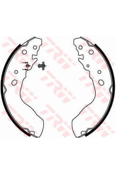 TRW GS8641 - Arka Kampana Papuçlu Balata 254×47mm Vıtara 19... ürün görseli 1