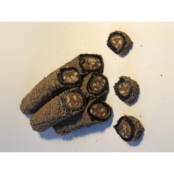 Çikolatalı Bademli Browni Sarma Lokum 1 kg ürün görseli 1