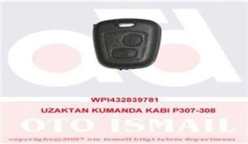 WPI 2839781  Uzaktan Kumanda Kabı 307 308 ürün görseli 1