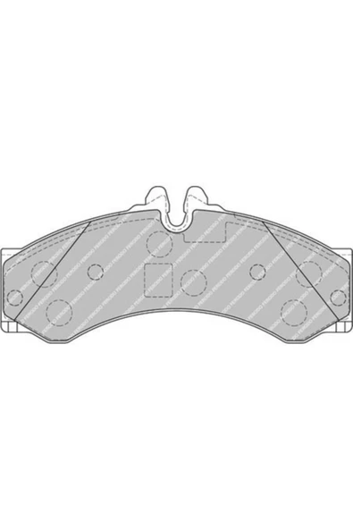Ön Balata Vw Lt28 Lt35 Lt46 Sprınter 20.0x164.8x73 ürün görseli 1
