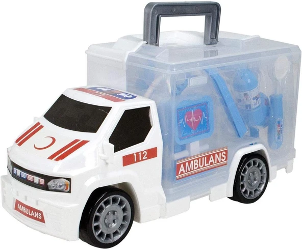 King Toys İlk Yardım Çantalı Ambulans Aracı MRT-66 ürün görseli 1