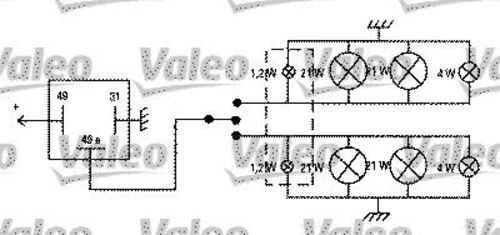 Valeo 641422  Flasör Dın 12V ürün görseli 1