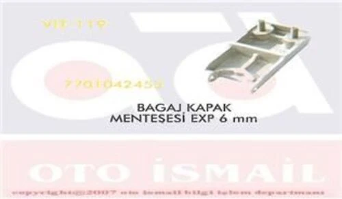 Vitesse 119  Bagaj Menteşesi Express 6Mm ürün görseli 1