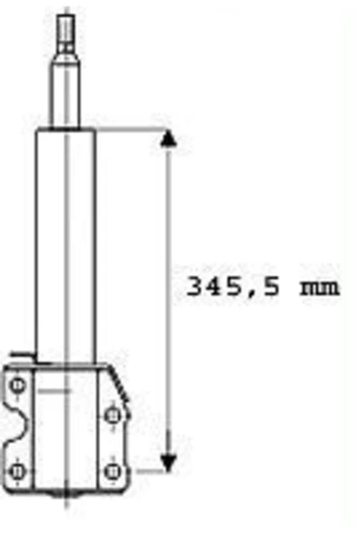 Monroe V4507 Amortısör Ön Lt35 Volt / Sprınter 1750kg Uyumlu ürün görseli 1