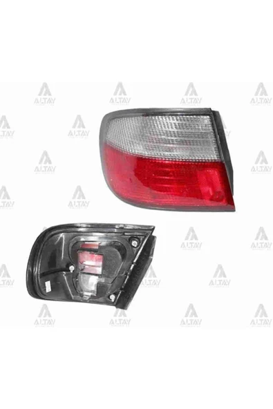 DEPO 21519B4LUE Stop Lambası Prımera 96-99 P11 Beyaz Sol 26555-2f025 Nıssan= = ürün görseli 1