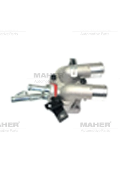 Maher 09818 Termostat Kapak Komple Alt Üst Accent 06= Era Benzinli - ürün görseli 1