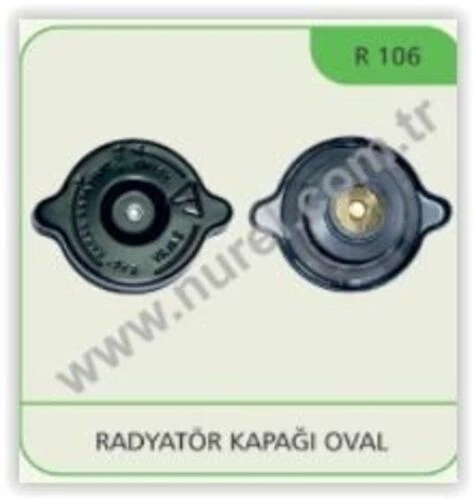 Nurel R106 Radyatör Kapağı Termostatlı Oval Ünıversal ürün görseli 1