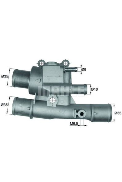 Mahle TI12388 Termostat 88° Doblo Palio Weekend Albea Bravo Brava Marea Stilo Dedra Lybra 1.6 16v ürün görseli 1