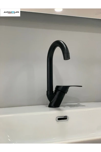 armour armatür Siyah Banyo Seti - Resim 3